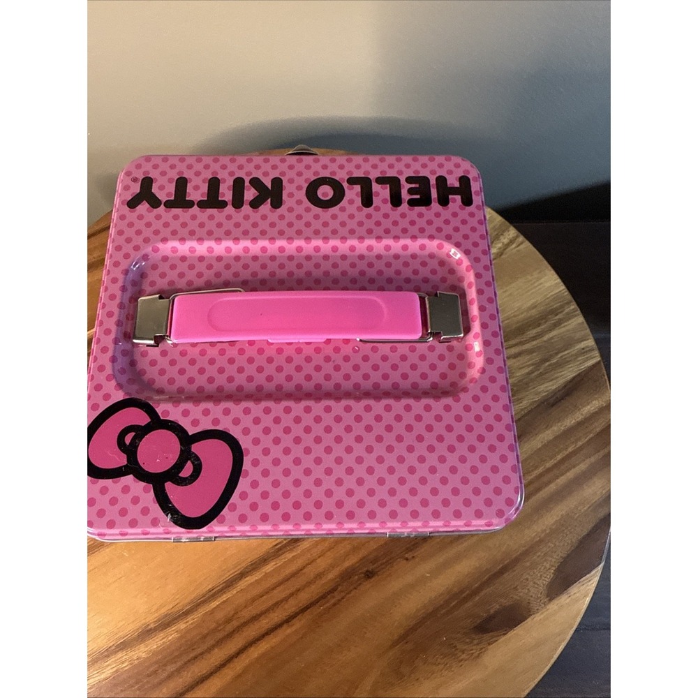 Hello Kitty Lock Tin Box - Picture 2 of 7